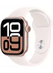 Умные часы Apple Watch Series 10 42 мм, S/M 130-200 мм, Aluminium Case GPS, Rose Gold
