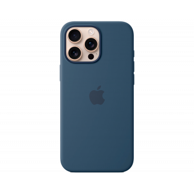 Чехол iPhone 16 Pro Max Silicon Case Denim
