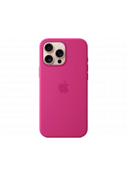 Чехол iPhone 16 Pro Silicon Case Fuchsia