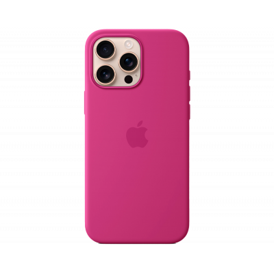 Чехол iPhone 16 Pro Silicon Case Fuchsia