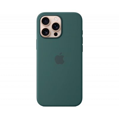 Чехол iPhone 16 Pro Max Silicon Case Lake Green