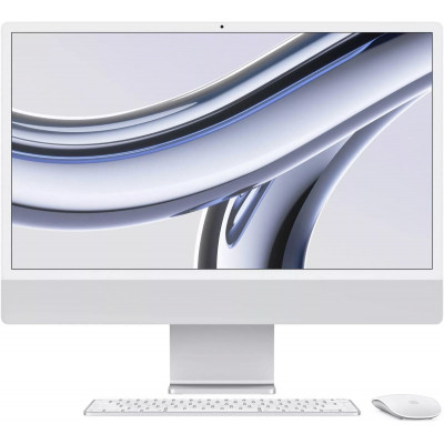 Моноблок Apple iMac 24 2023 (Z19D0012G), 16/1024 GB, Silver